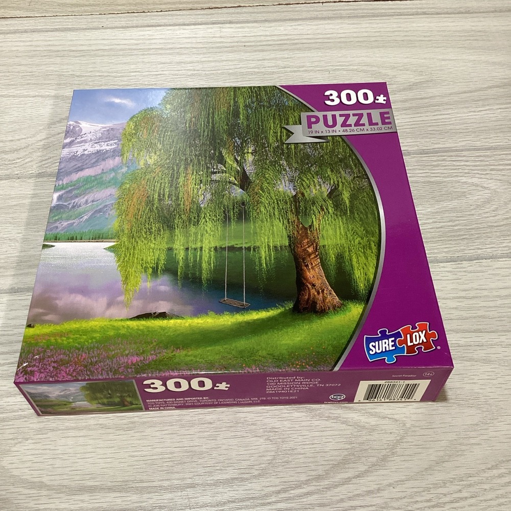 TCG SURELOX 300 Pieces 19" x 13" Secret Paradise‎ *Factory Sealed*